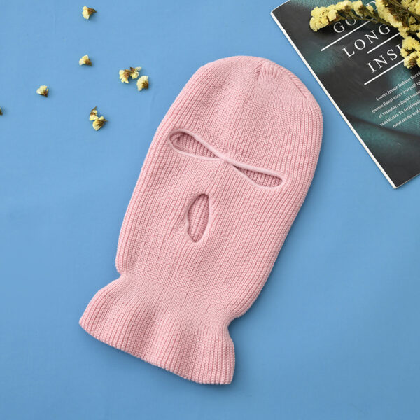 light pink skimask